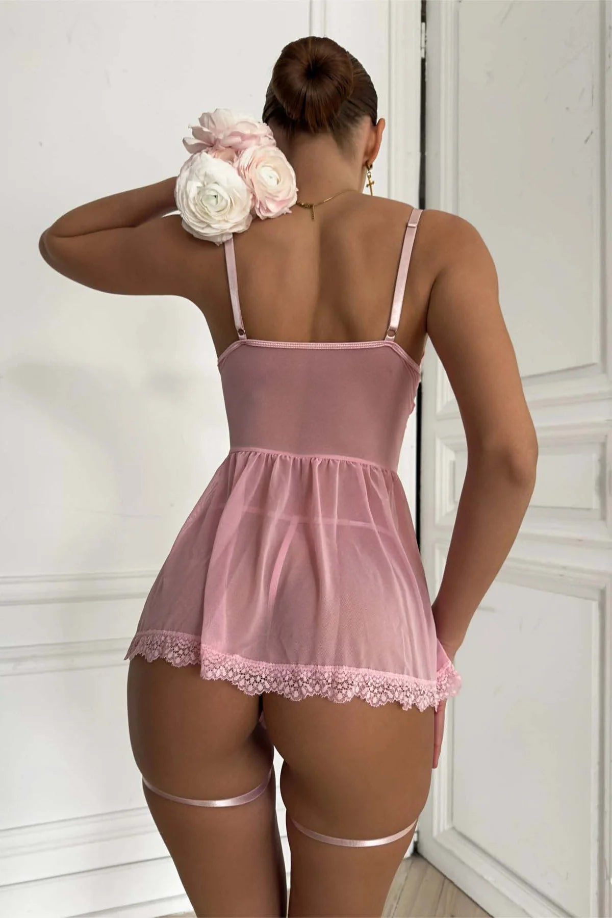 Liora Transparent Babydoll